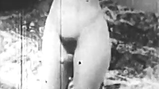 Chick gets Fucked by Both Girl and Boy (1930s Vintage)