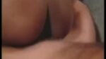 Ebony girl with big tits and ass fucks
