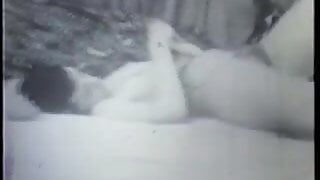 Hot 1940’s hoe spreads her legs and takes a thick cock in her hairy snatch