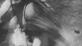 Rough Sex in Green Meadow (1930s Vintage)