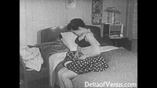 Vintage Porn 1950s – Shaved Pussy, Voyeur Fuck