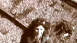 Deep Blowjob and Hot Fuck in the Train (1960s Vintage)