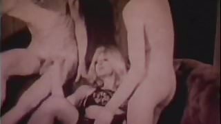 Girl’s First Fucking with two Men MMF (1960s Vintage)